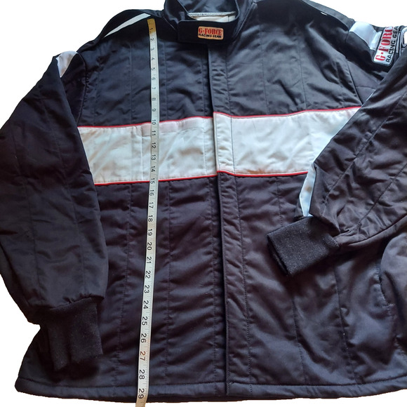 G-FORCE GF505 Racing Driving Jacket & Pants XL Black Triple-Layer 4385XLGBK 4386 - Picture 5 of 14